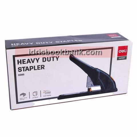 DELI HEAVY DUTY STAPLER 210 SHEETS NO 0385