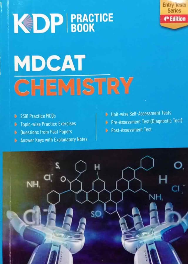 KIPS ENTRY TESTS SERIES PRACTICE BOOK CHEMISTRY MDCAT + ETEA