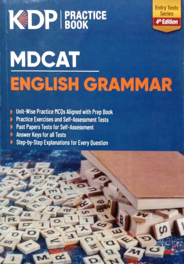 KIPS ENTRY TESTS SERIES PRACTICE BOOK ENGLISH MDCAT